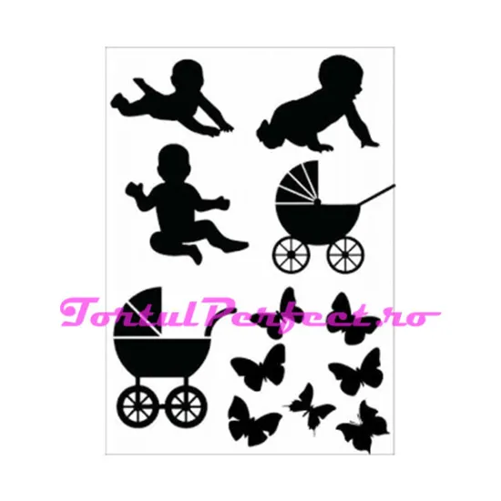 Imagine comestibila "Siluete / Umbre"