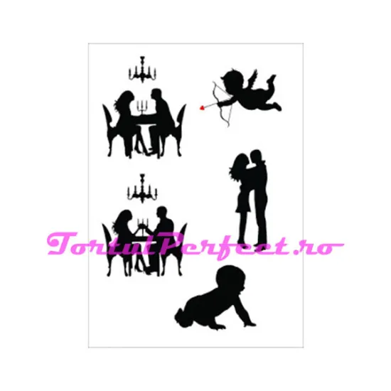 Imagine comestibila "Siluete / Umbre"