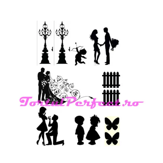 Imagine comestibila "Siluete / Umbre"