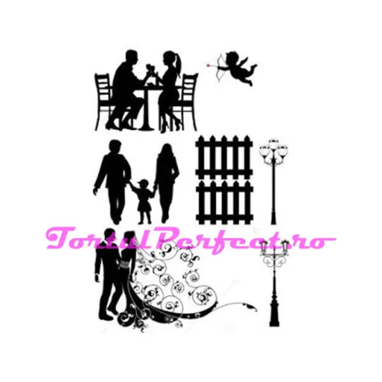 Imagine comestibila "Siluete / Umbre"