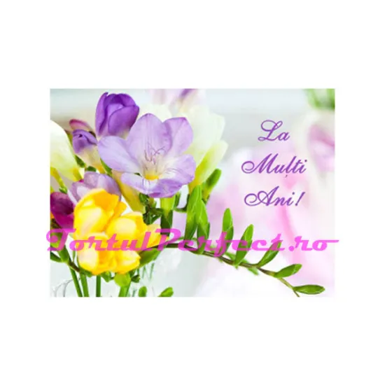 Imagine comestibila "Flori"