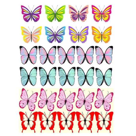 Imagine comestibila "Fluturi",