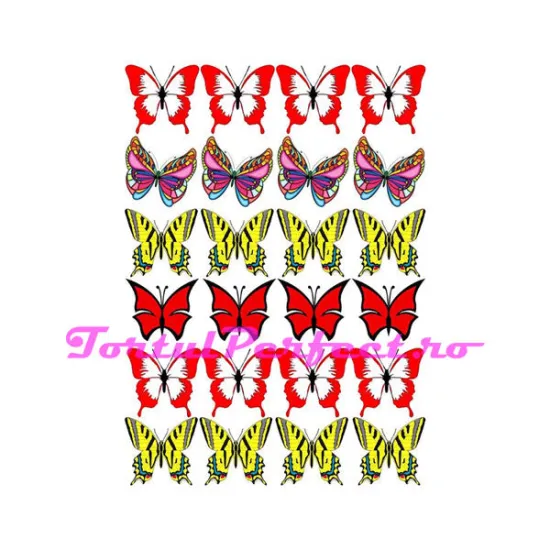 Imagine comestibila "Fluturi"