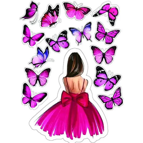 Imagine comestibila "Fluturi"