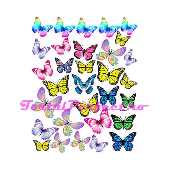 Imagine comestibila "Fluturi"