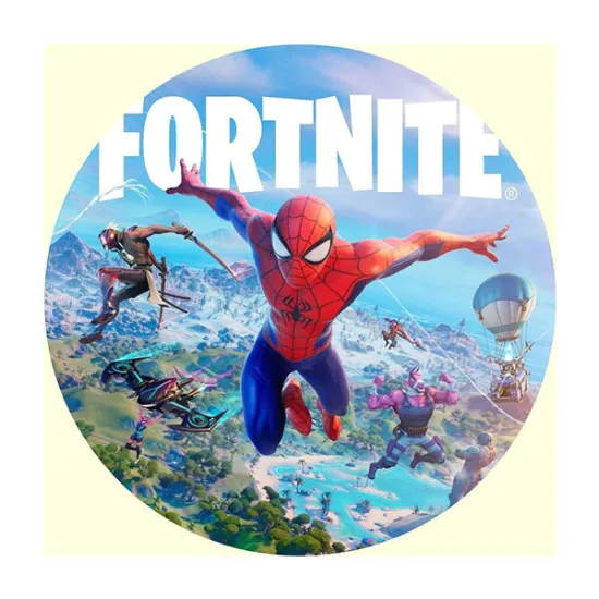 Imagine comestibila "Fortnite / Spiderman"