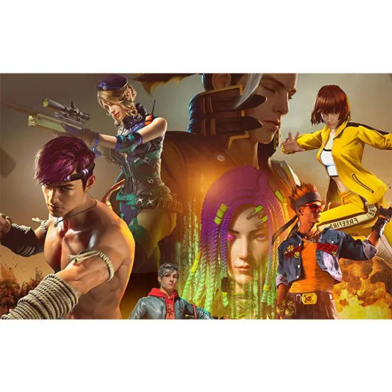 Imagine comestibila "Free Fire"