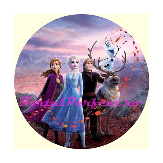 Imagine comestibila "Frozen 2"