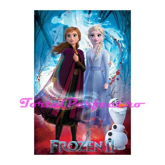 Imagine comestibila "Frozen 2"
