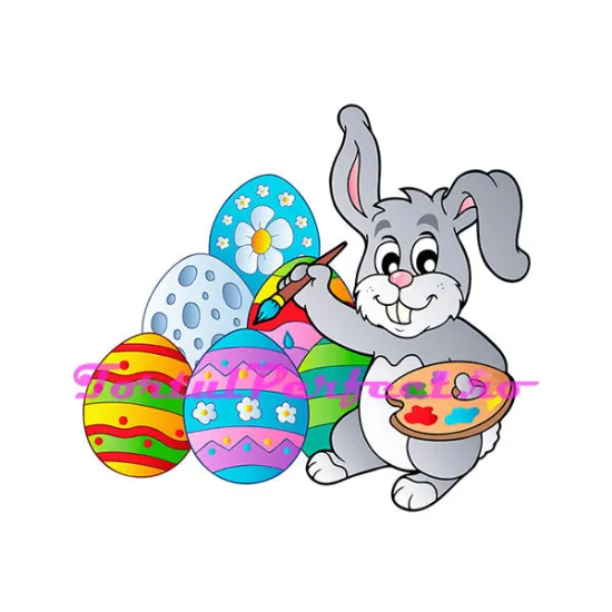 Imagine comestibila "Iepurasul de Paste"