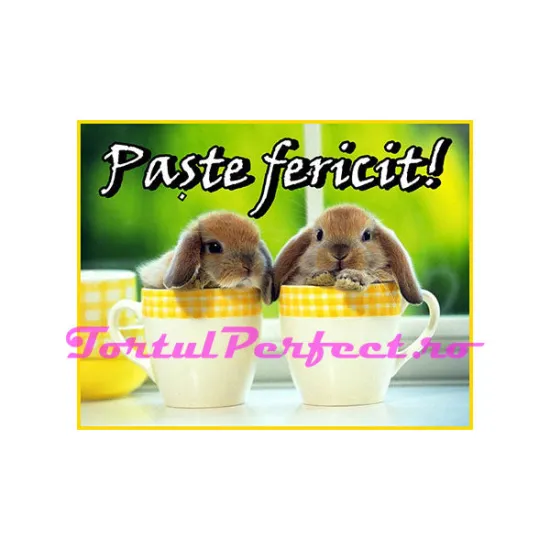 Imagine comestibila "Iepurasul de Paste"