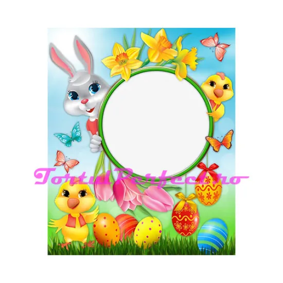 Imagine comestibila "Iepurasul de Paste"