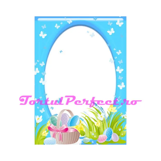 Imagine comestibila "Iepurasul de Paste"