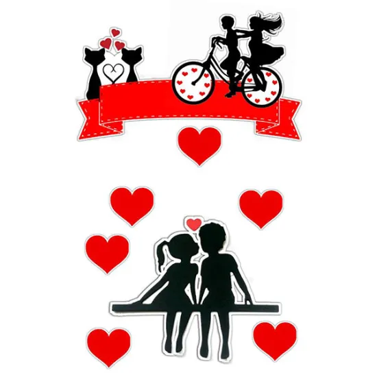 Imagine comestibila "Indragostiti"