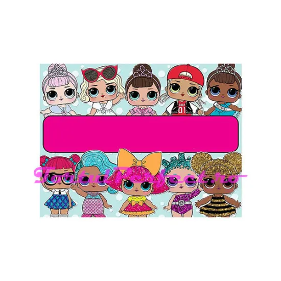 Imagine comestibila "L.O.L."