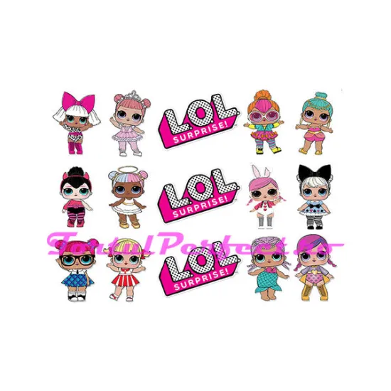 Imagine comestibila "L.O.L."