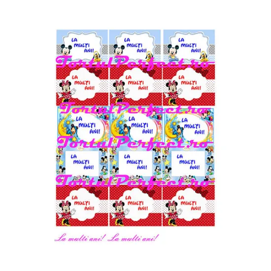 Imagine comestibila "La Multi Ani"