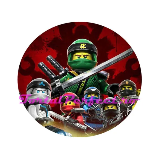 Imagine comestibila "Lego World"