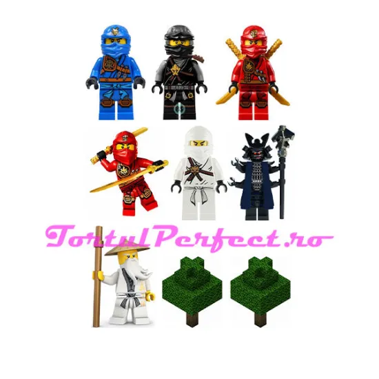 Imagine comestibila "Lego World"