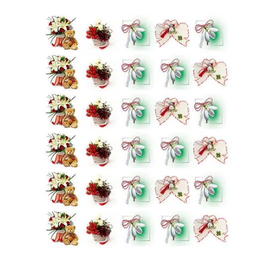 Imagine comestibila "Martisor"