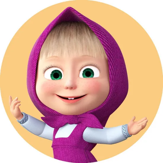 Imagine comestibila "Masha si Ursul"