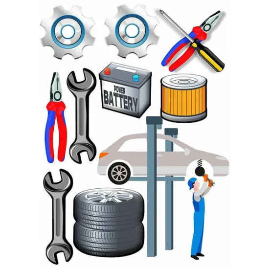 Imagine comestibila "Mecanic Auto / Service Auto"