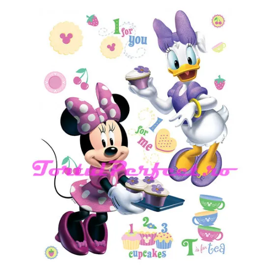 Imagine comestibila "Mickey & Daisy"