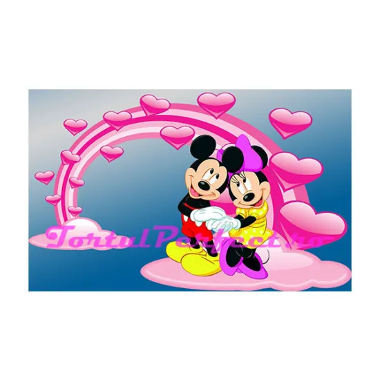 Imagine comestibila "Mickey & Minnie"