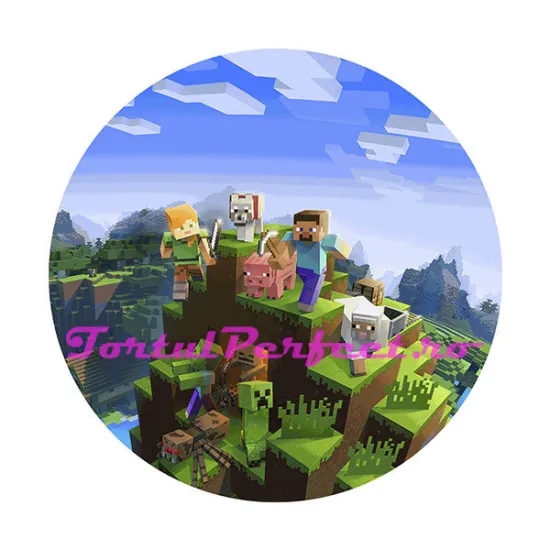 Imagine comestibila "Minecraft"