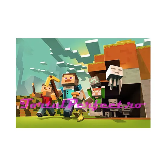 Imagine comestibila "Minecraft"