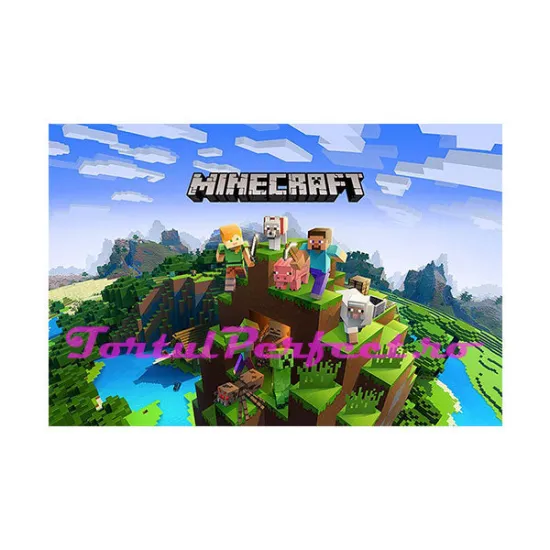 Imagine comestibila "Minecraft"