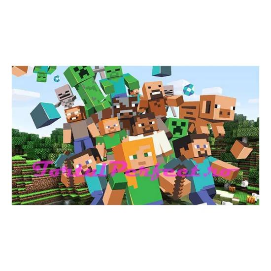 Imagine comestibila "Minecraft"