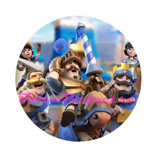Imagine comestibila "Clash Royal"