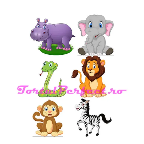 Imagine comestibila "Colaj Animalute"