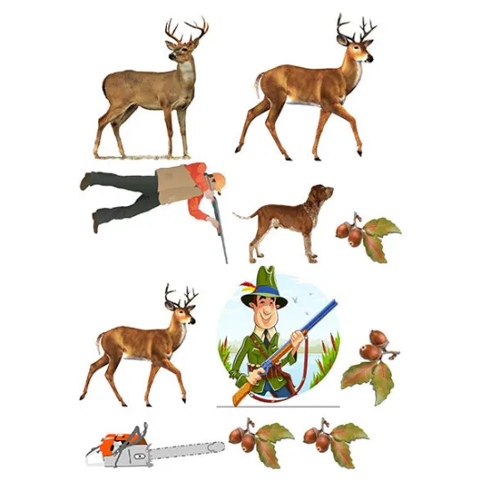 Imagine comestibila "Colaj de Vanatoare"