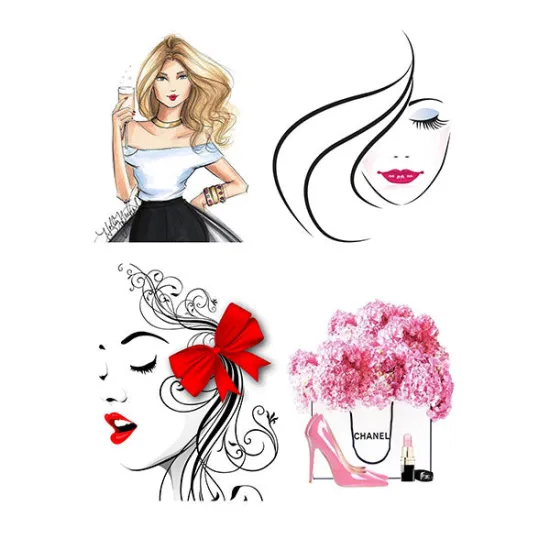 Imagine comestibila "Colaj Fete"