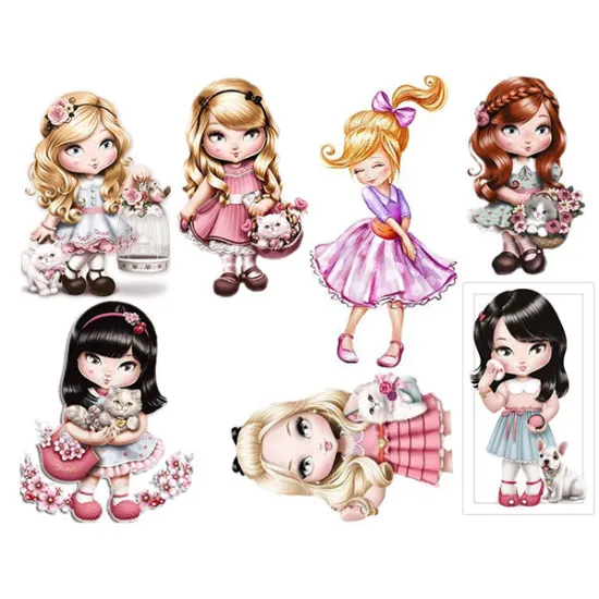 Imagine comestibila "Colaj Fete"