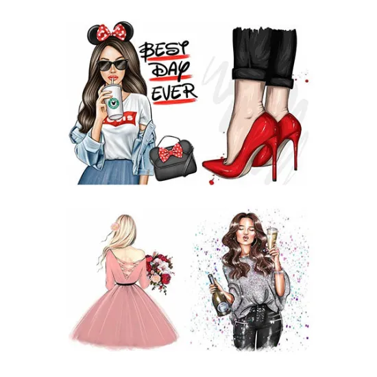 Imagine comestibila "Colaj Fete"