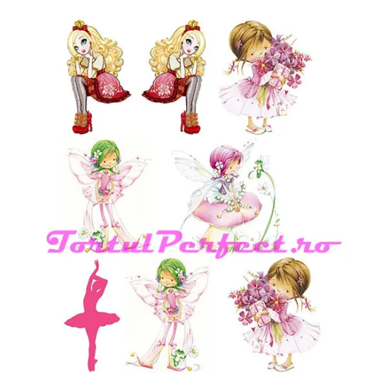 Imagine comestibila "Colaj Fete"