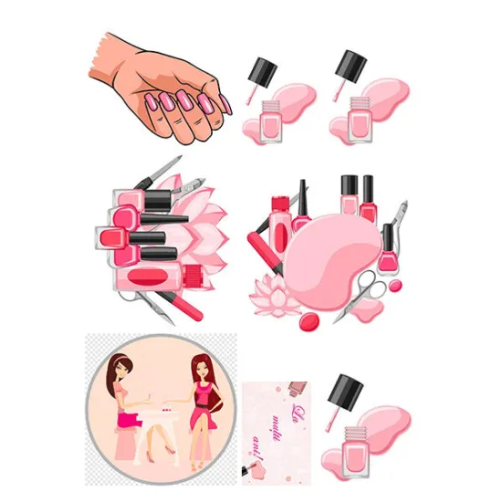 Imagine comestibila "Colaj Manichiura"