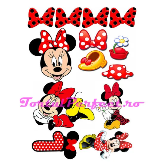 Imagine comestibila "Colaj Minnie"