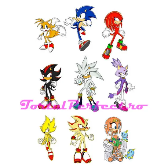 Imagine comestibila "Colaj Sonic"