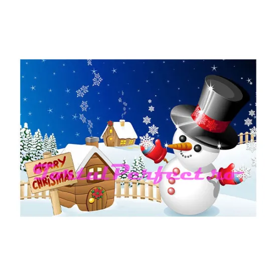 Imagine comestibila "De Craciun"