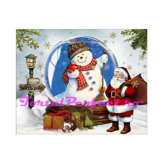 Imagine comestibila "De Craciun"