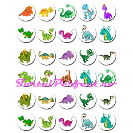 Imagine comestibila "Dinozauri"