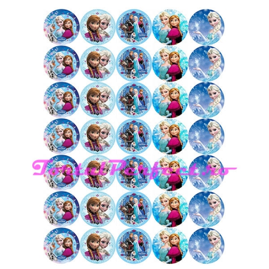 Imagine comestibila "Elsa si Ana din Frozen"