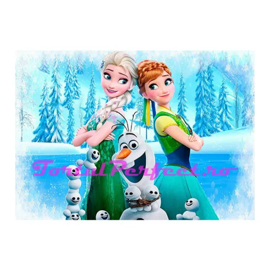Imagine comestibila "Elsa si Ana din Frozen"