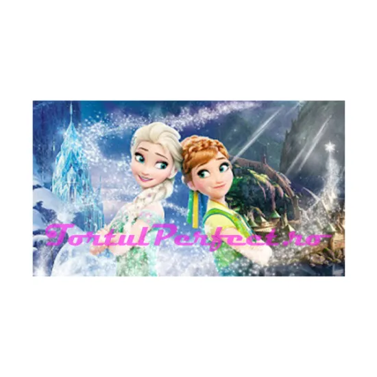 Imagine comestibila "Elsa si Ana din Frozen"