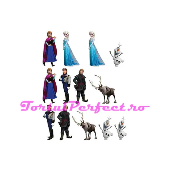 Imagine comestibila "Elsa si Ana din Frozen"