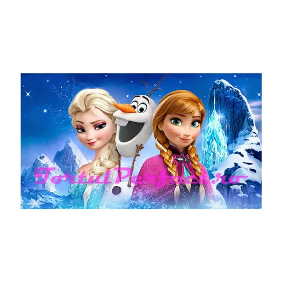 Imagine comestibila "Elsa si Ana din Frozen"